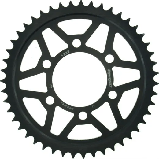 Steel Edge-Rear Sprocket / Chain Wheel Supersprox 428-47t black