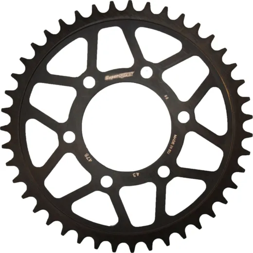 Steel Edge-Rear Sprocket / Chain Wheel Supersprox 520-43t black 16403-K43