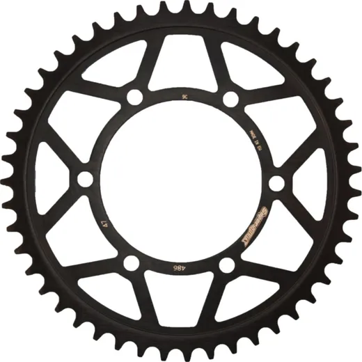 Steel Edge-Rear Sprocket / Chain Wheel Supersprox 520-47t black 16500-K47