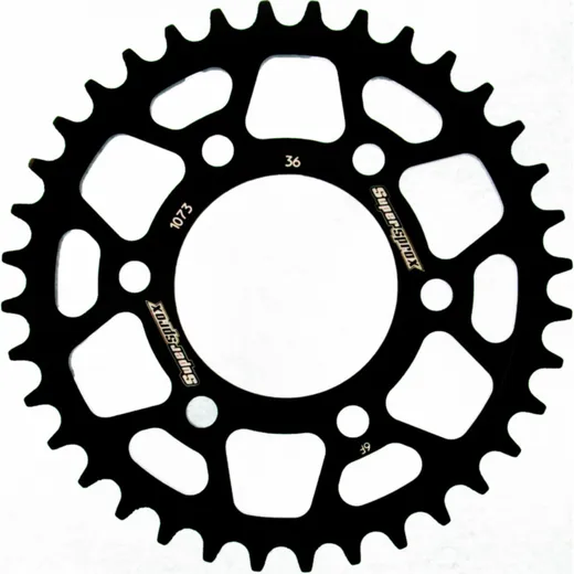 Steel-Rear Sprocket / Chain Wheel Supersprox 520/36t black 31073-36