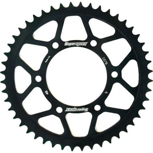 Steel-Rear Sprocket / Chain Wheel Supersprox 420/48t black 80102-48
