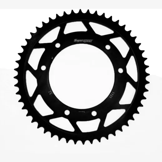 Steel-Rear Sprocket / Chain Wheel Supersprox 420/52t black 47103-52