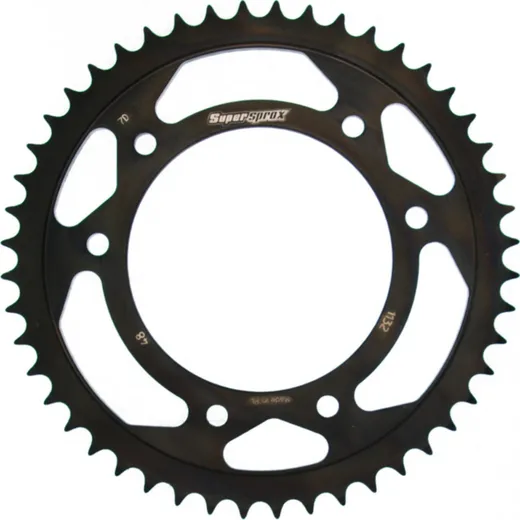 Steel-Rear Sprocket / Chain Wheel Supersprox 420/48t black 47104-48