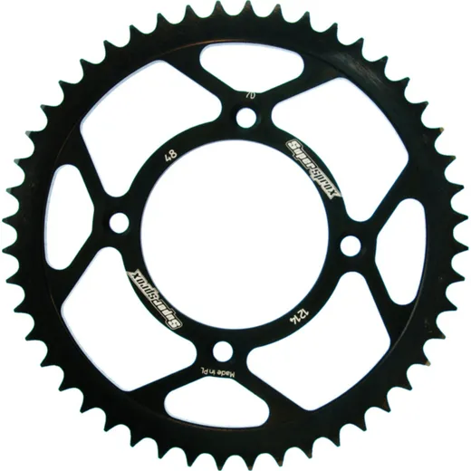 Steel-Rear Sprocket / Chain Wheel Supersprox 420/48t black