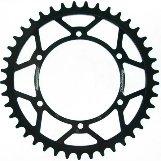 Steel-Rear Sprocket / Chain Wheel Supersprox 520/41t black 44200-41