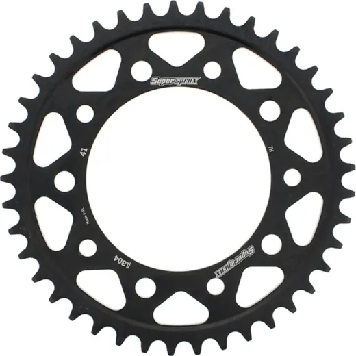 Steel-Rear Sprocket / Chain Wheel Supersprox 525/41t black 10613-41