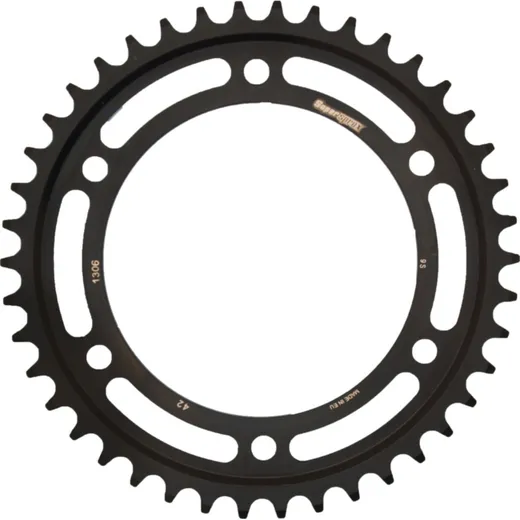 Steel-Rear Sprocket / Chain Wheel Supersprox 530/42t black 10616-42