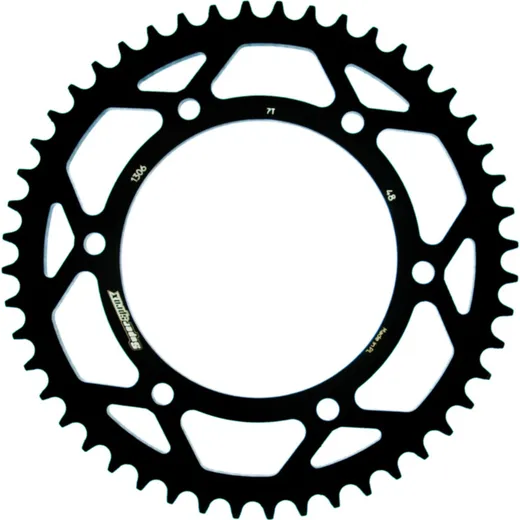 Steel-Rear Sprocket / Chain Wheel Supersprox 530/48t black 10616-48