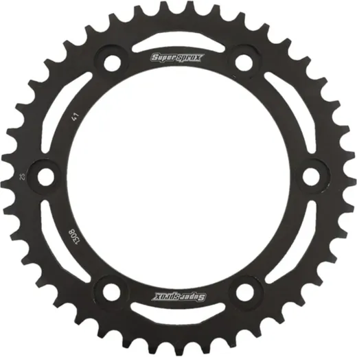 Steel-Rear Sprocket / Chain Wheel Supersprox 520/41t black 11618-41