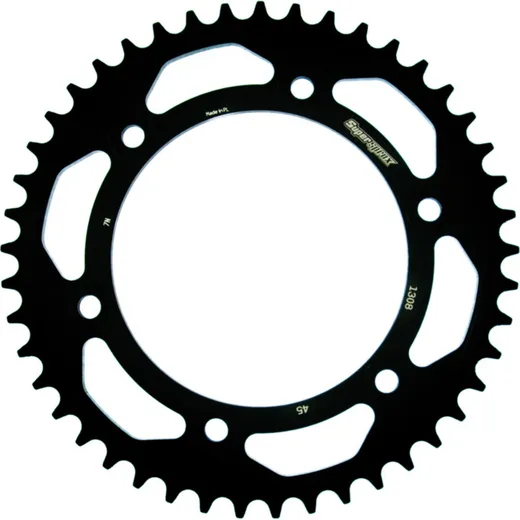 Steel-Rear Sprocket / Chain Wheel Supersprox 520/45t black 11618-45