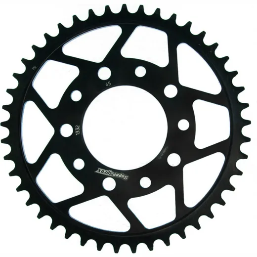 Steel-Rear Sprocket / Chain Wheel Supersprox 525/45t black