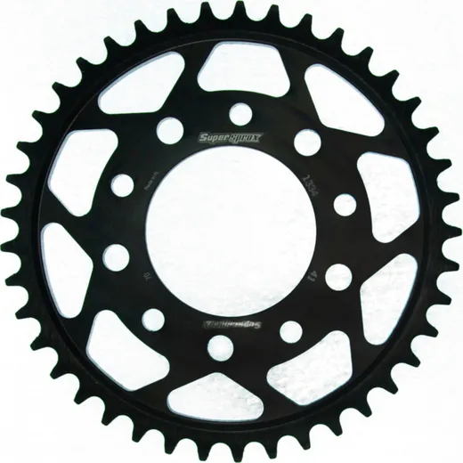 Steel-Rear Sprocket / Chain Wheel Supersprox 530/41t black 10605-41