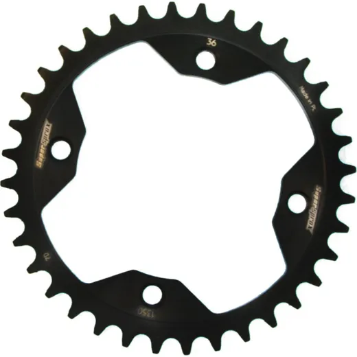 Steel-Rear Sprocket / Chain Wheel Supersprox 520/36t black 10318-36