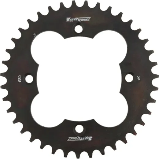Steel-Rear Sprocket / Chain Wheel Supersprox 520/39t black 10318-39