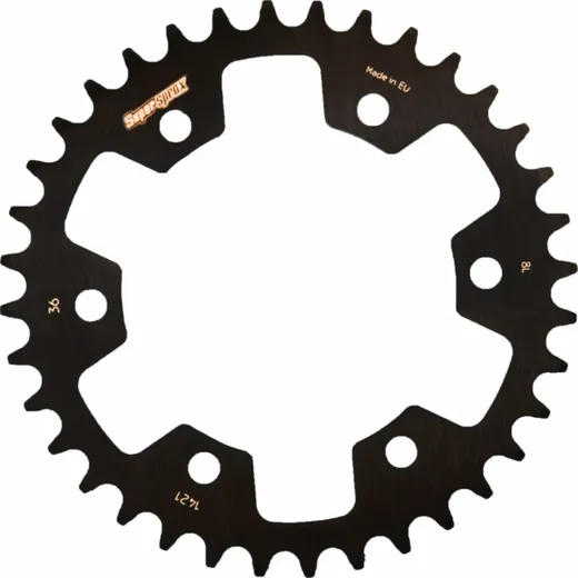 Steel-Rear Sprocket / Chain Wheel Supersprox 530/36t black 92711-36