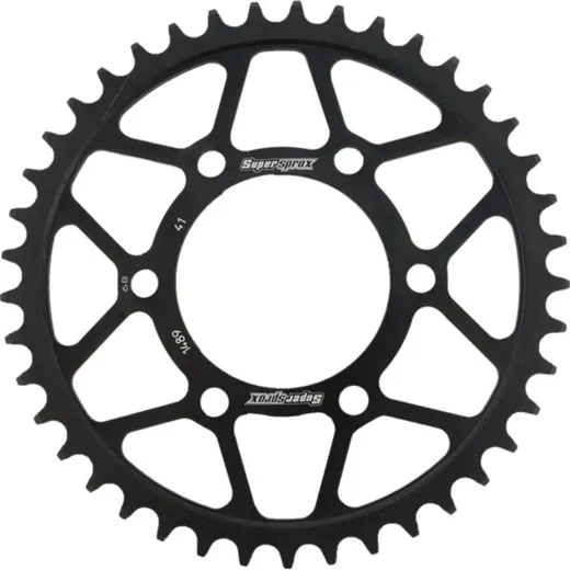Steel-Rear Sprocket / Chain Wheel Supersprox 525/41t black 16610-41
