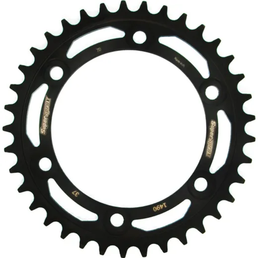 Steel-Rear Sprocket / Chain Wheel Supersprox 520/37t black 16404-37