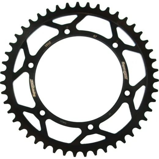 Steel-Rear Sprocket / Chain Wheel Supersprox 520/47t black 14206-47