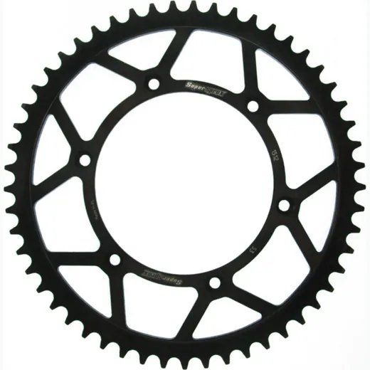 Steel-Rear Sprocket / Chain Wheel Supersprox 520/53t black 14206-53