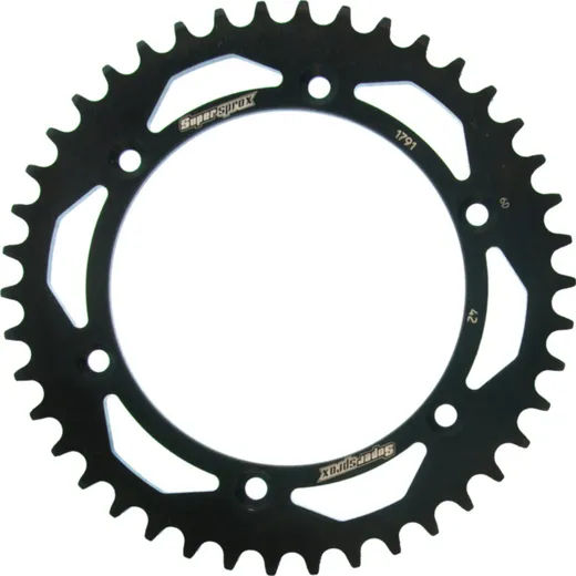 Steel-Rear Sprocket / Chain Wheel Supersprox 525/42t black 14506-42