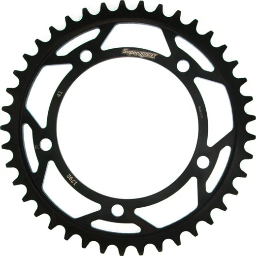 Steel-Rear Sprocket / Chain Wheel Supersprox 525/41t black 14604-41