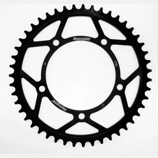 Steel-Rear Sprocket / Chain Wheel Supersprox 525/47t black 14604-47