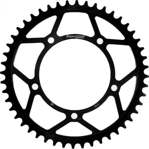 Steel-Rear Sprocket / Chain Wheel Supersprox 525/48t black 14604-48