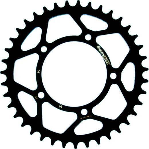 Steel-Rear Sprocket / Chain Wheel Supersprox 520/39t black 35303-39