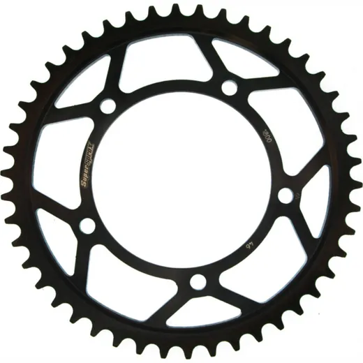 Steel-Rear Sprocket / Chain Wheel Supersprox 530/46t black 86603-46