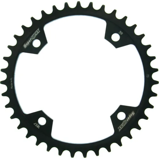 Steel-Rear Sprocket / Chain Wheel Supersprox 520/39t black 12509-39