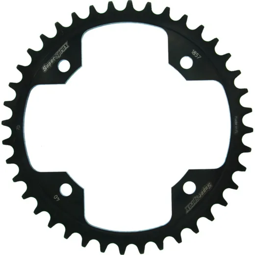 Steel-Rear Sprocket / Chain Wheel Supersprox 520/40t black 12509-40