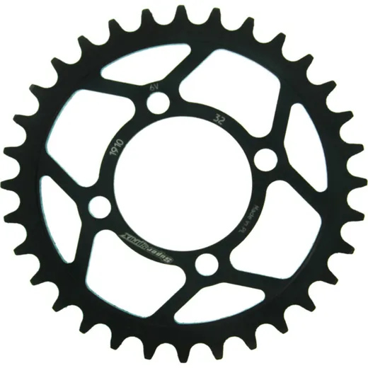 Steel-Rear Sprocket / Chain Wheel Supersprox 520/32t black 12214-32