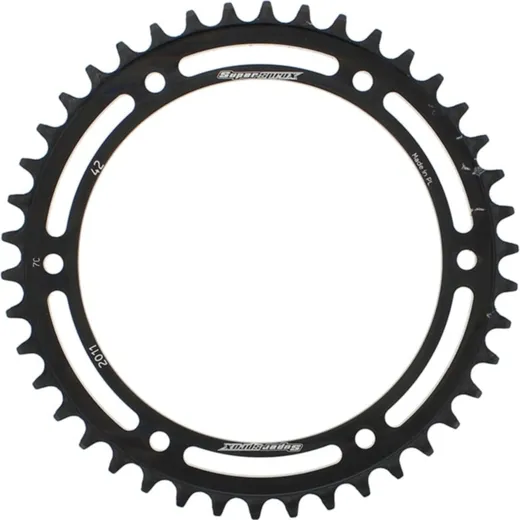 Steel-Rear Sprocket / Chain Wheel Supersprox 530/42t black 86601-42