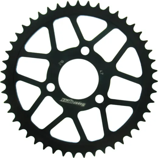 Steel-Rear Sprocket / Chain Wheel Supersprox 420/47t black