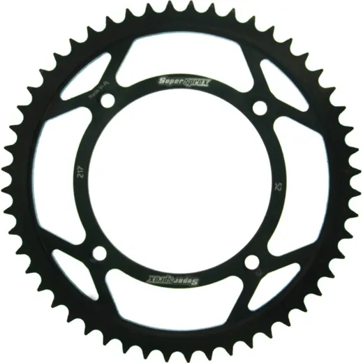 Steel-Rear Sprocket / Chain Wheel Supersprox 428/52t black