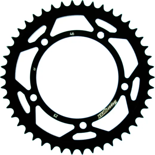 Steel-Rear Sprocket / Chain Wheel Supersprox 420/46t black 35104-46