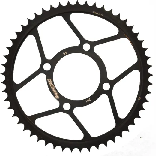 Steel-Rear Sprocket / Chain Wheel Supersprox 428/53t black
