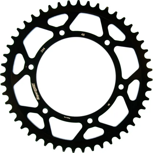 Steel-Rear Sprocket / Chain Wheel Supersprox 520/48t black 35600-48
