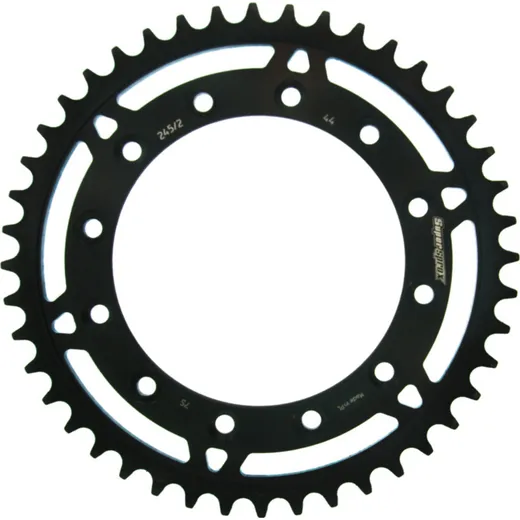 Steel-Rear Sprocket / Chain Wheel Supersprox 520/44t black 10304-44
