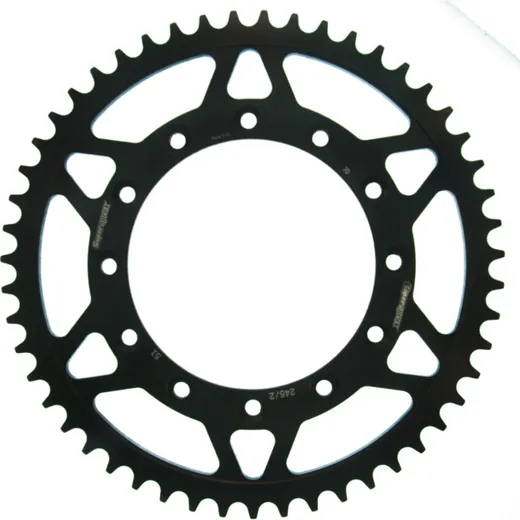 Steel-Rear Sprocket / Chain Wheel Supersprox 520/51t black 10304-51