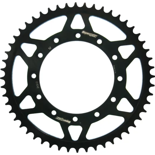 Steel-Rear Sprocket / Chain Wheel Supersprox 520/52t black 10304-52