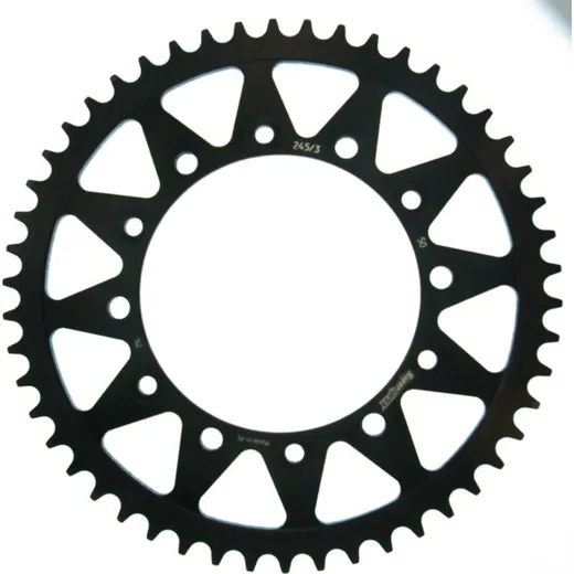 Steel-Rear Sprocket / Chain Wheel Supersprox 520/50t black 10501-50