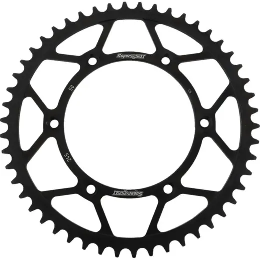 Steel-Rear Sprocket / Chain Wheel Supersprox 520/50t black 30245-50