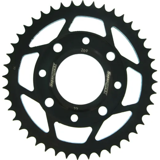 Steel-Rear Sprocket / Chain Wheel Supersprox 428/44t black
