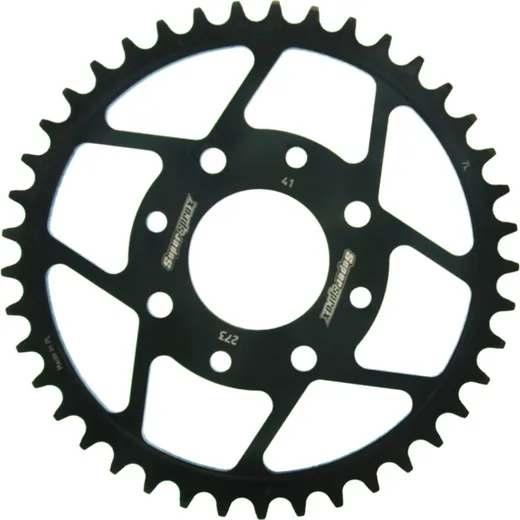 Steel-Rear Sprocket / Chain Wheel Supersprox 520/41t black 71201-41