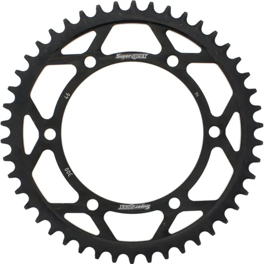 Steel-Rear Sprocket / Chain Wheel Supersprox 525/46t black 12606-46