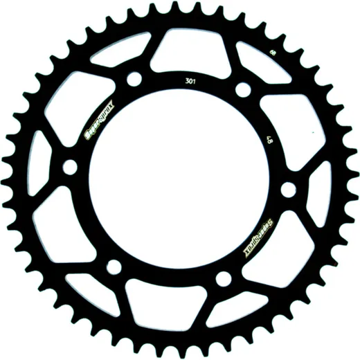 Steel-Rear Sprocket / Chain Wheel Supersprox 520/48t black 40301-48