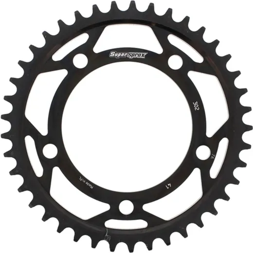 Steel-Rear Sprocket / Chain Wheel Supersprox 530/41t black 10508-41