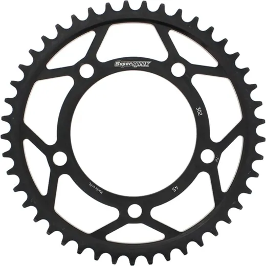 Steel-Rear Sprocket / Chain Wheel Supersprox 530/45t black