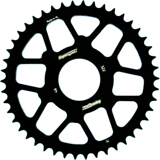 Steel-Rear Sprocket / Chain Wheel Supersprox 415/46t black
